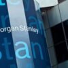 Morgan Stanley's New York headquarters are seen at the corner of 48th Street and Broadway