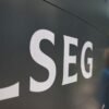 Signage for the London Stock Exchange Group is seen outside of offices in Canary Wharf in London, Britain, August 3, 2023. REUTERS/Toby Melville/file photo